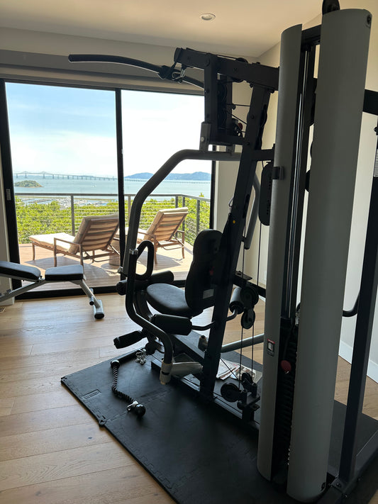 Home gym treadmill installation by certified fitness equipment assembly experts. 7